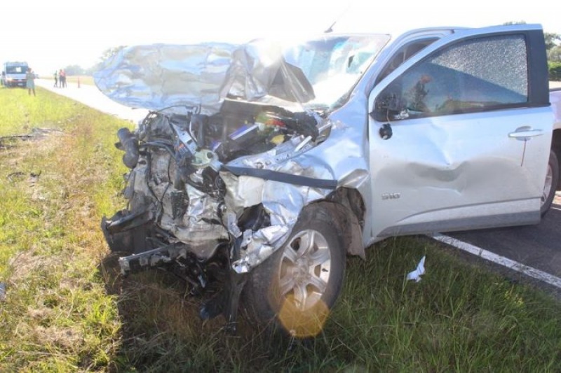 Saladillo: choque y muerte en la Ruta 205